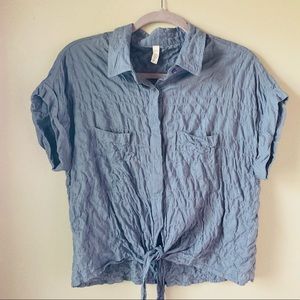 Elan Button Down Top